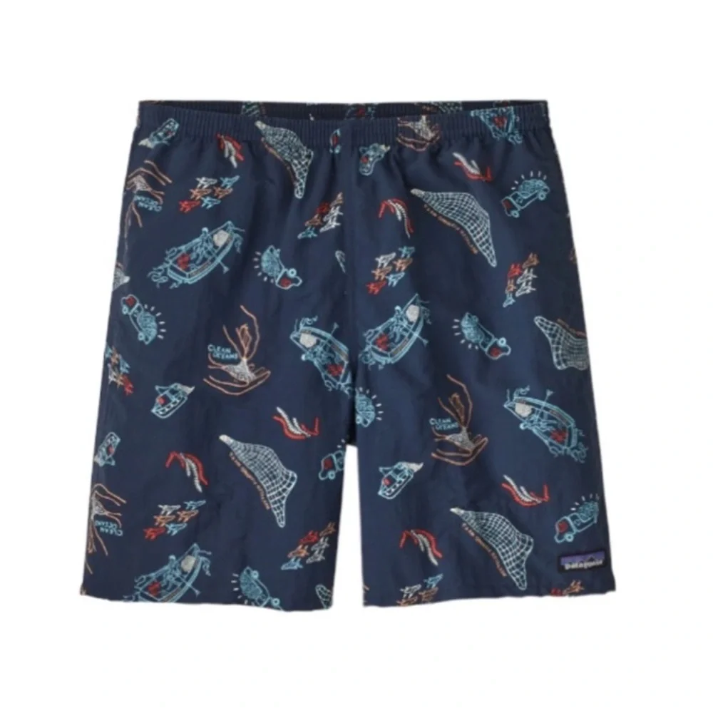 Patagonia Baggies 7” Swim Trunks Blue size Small